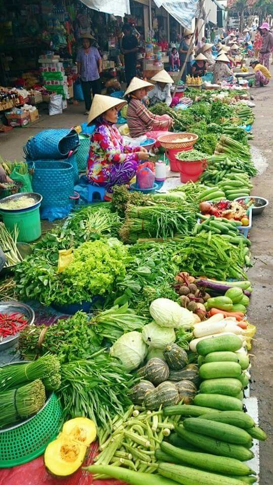 Nông sản tại chợ An Bình